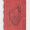 Cognitive Surplus Heart Anatomy Spiral Notebook | * The Helix | Medicine