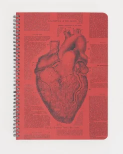 Cognitive Surplus Heart Anatomy Spiral Notebook | * The Helix | Medicine
