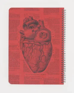 Cognitive Surplus Heart Anatomy Spiral Notebook | * The Helix | Medicine