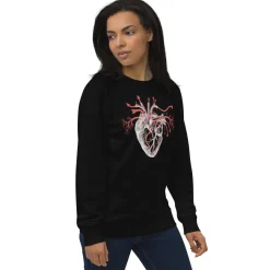 Cognitive Surplus Heart Blood Flow Sweatshirt - Organic* Sweatshirts | Medicine