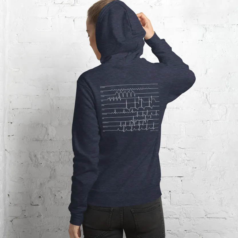Cognitive Surplus Heartbeat Hoodie* Hoodies