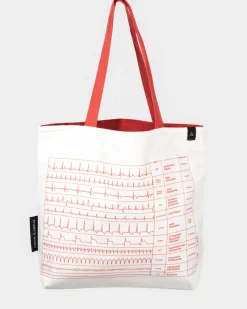 Cognitive Surplus Heartbeat Tote Bag | Reversible Tote* Tote Bags | Medicine