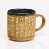 Cognitive Surplus Hieroglyphics Mug - Hand Carved | * Mugs | Anthropology & Archaeology