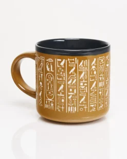 Cognitive Surplus Hieroglyphics Mug - Hand Carved | * Mugs | Anthropology & Archaeology
