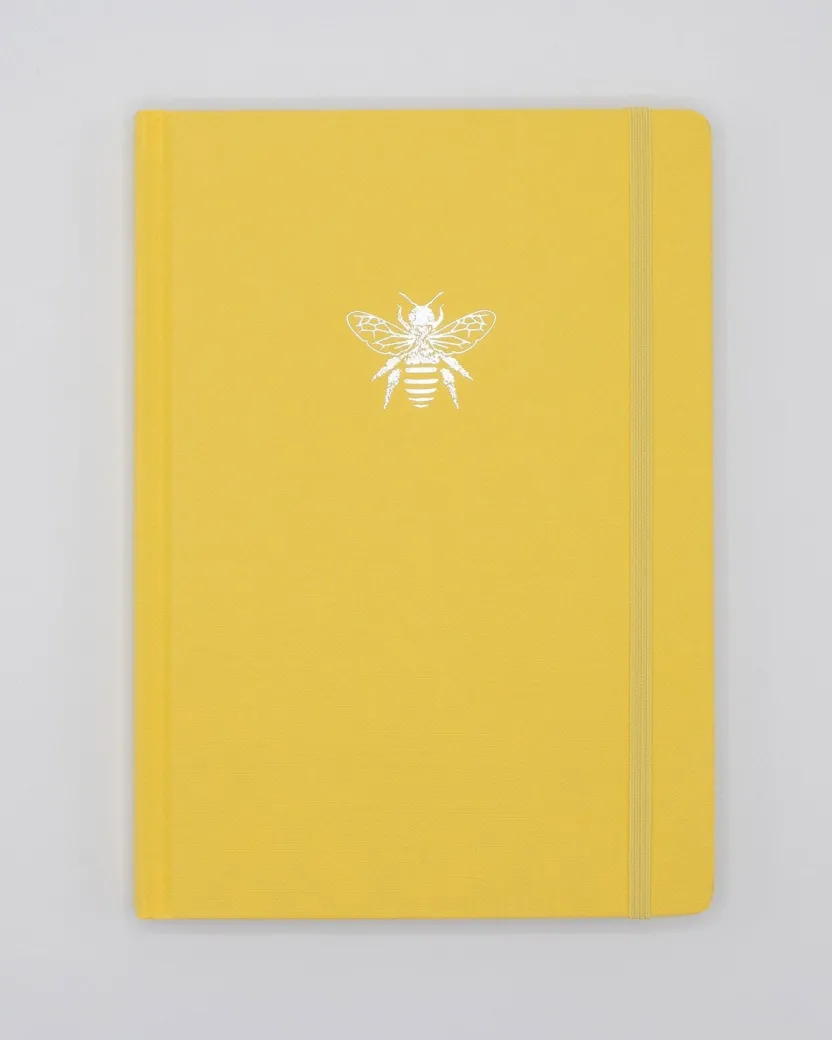 Cognitive Surplus Honey Bee A5 Notebook | Insect Print* The Abstract | Entomology