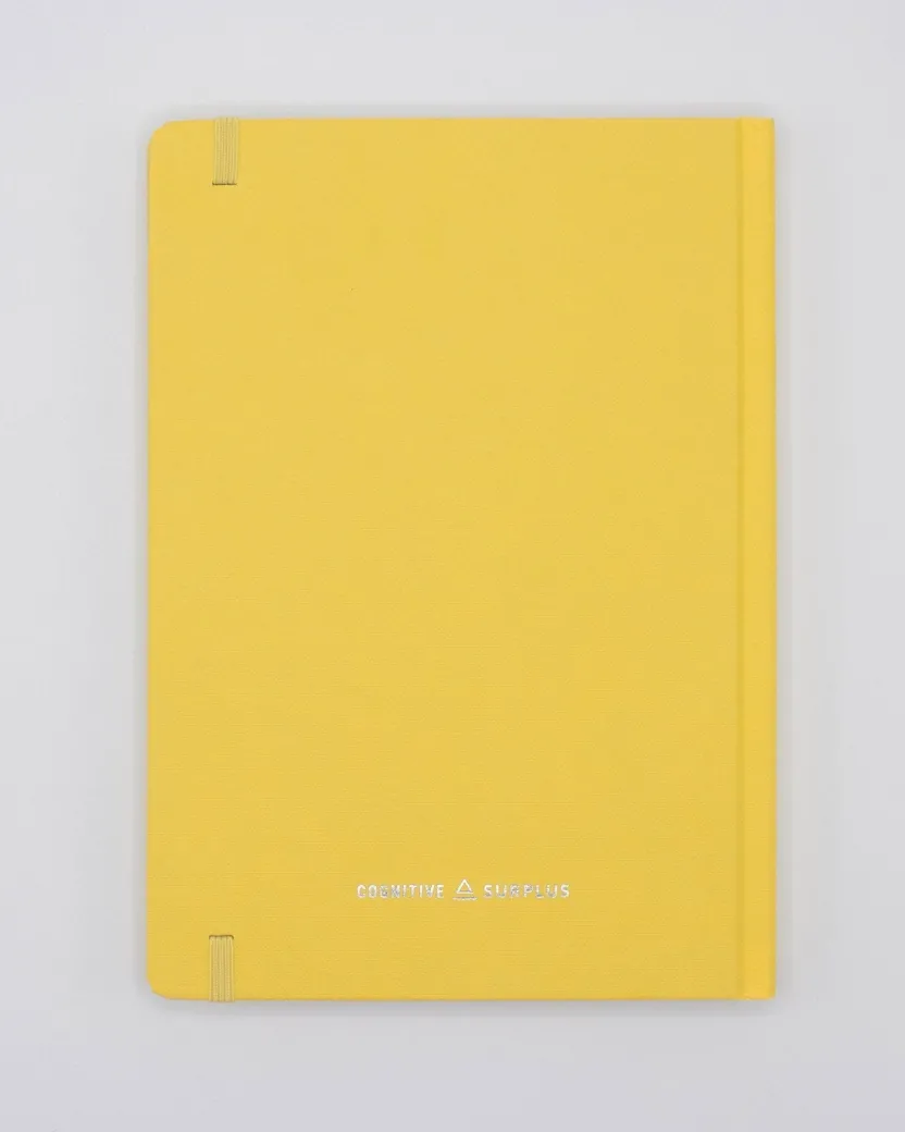 Cognitive Surplus Honey Bee A5 Notebook | Insect Print* The Abstract | Entomology