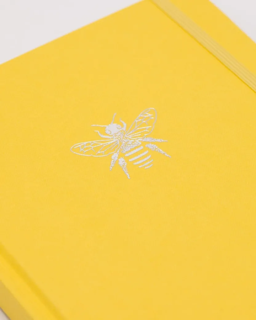 Cognitive Surplus Honey Bee A5 Notebook | Insect Print* The Abstract | Entomology