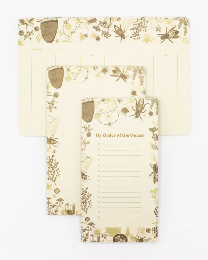 Cognitive Surplus Honey Bee Notepads - Entomology Market Pad | * Notepads | Entomology