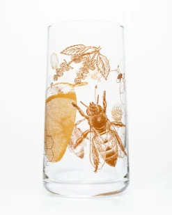 Cognitive Surplus Honey Bees Drinking Glass – Tumbler Glass | * Drinking Glasses | Entomology