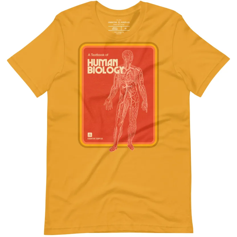 Cognitive Surplus Human Biology Graphic Tee* Unisex Graphic Tees | Medicine