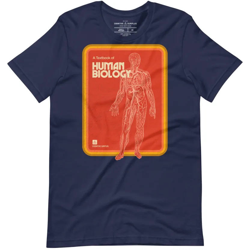 Cognitive Surplus Human Biology Graphic Tee* Unisex Graphic Tees | Medicine