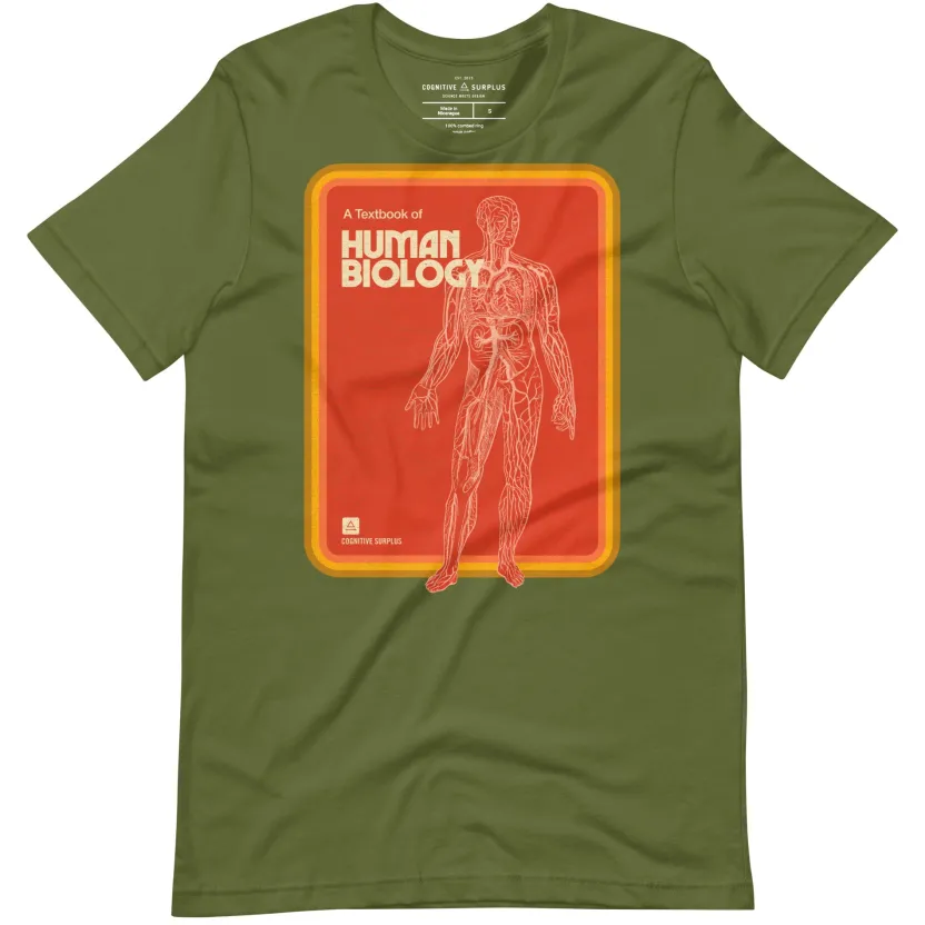 Cognitive Surplus Human Biology Graphic Tee* Unisex Graphic Tees | Medicine