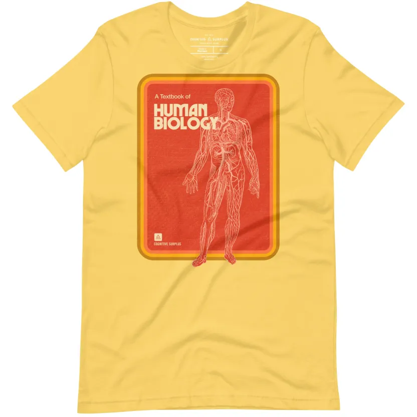 Cognitive Surplus Human Biology Graphic Tee* Unisex Graphic Tees | Medicine