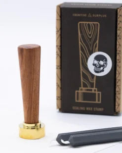 Cognitive Surplus Human Skull Wax Seal | * Wax Stamps | Medicine