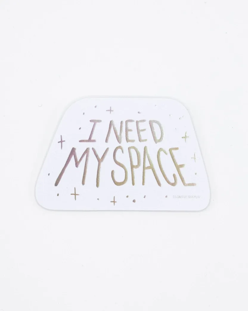 Cognitive Surplus I Need My Space Sticker* Stickers | Astronomy