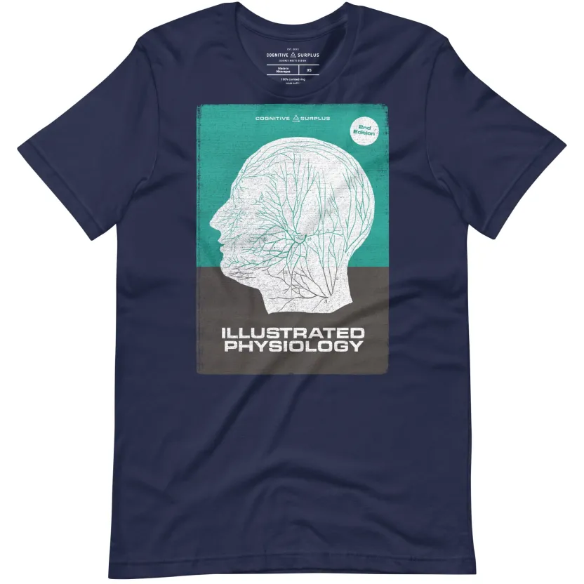 Cognitive Surplus Illustrated Physiology Graphic Tee* Unisex Graphic Tees | Medicine