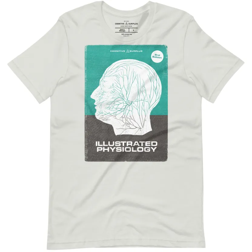 Cognitive Surplus Illustrated Physiology Graphic Tee* Unisex Graphic Tees | Medicine