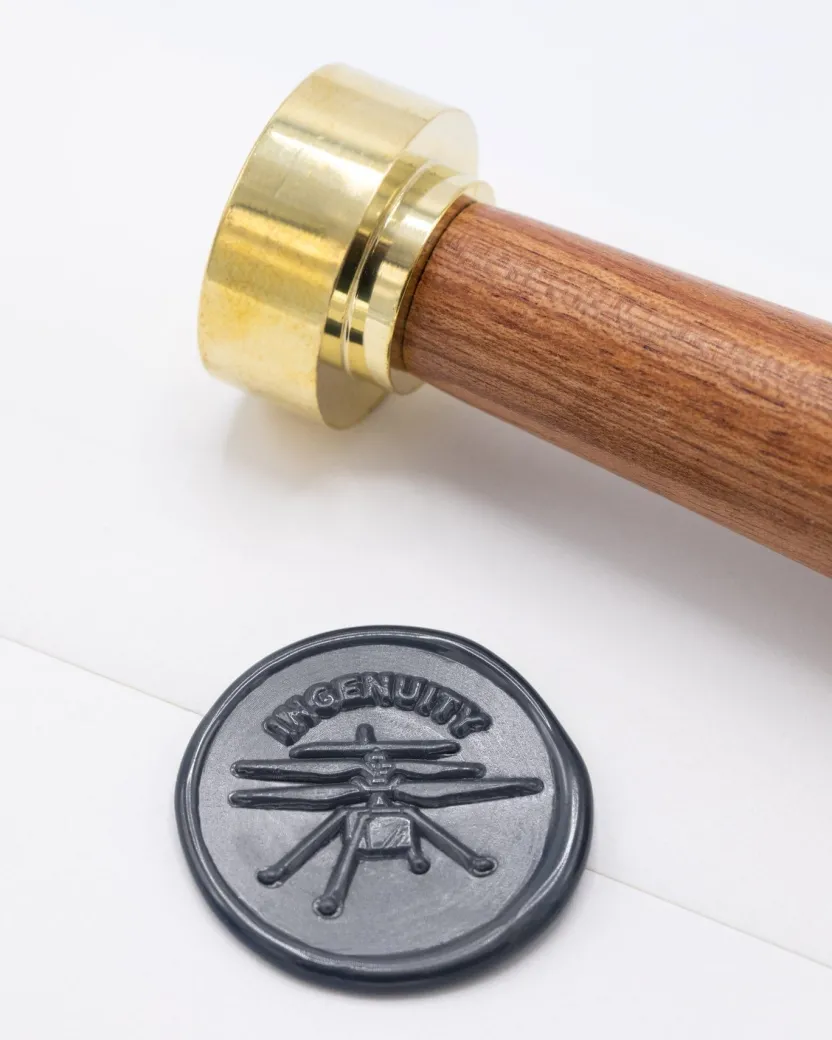 Cognitive Surplus Ingenuity Mars Helicopter Wax Seal | * Wax Stamps | Astronomy