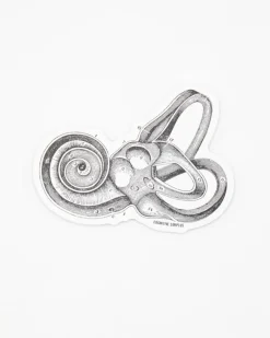 Cognitive Surplus Inner Ear Sticker* Stickers | Medicine