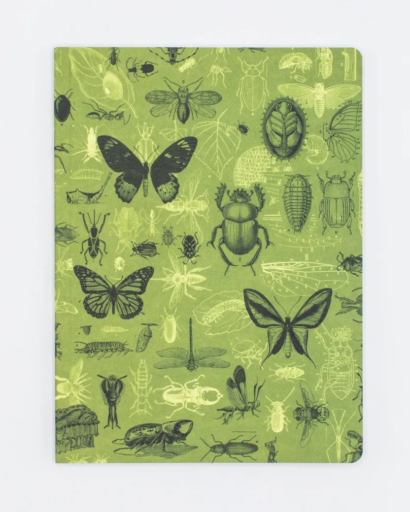 Cognitive Surplus Insect Softcover Notebook | Butterfly Garden Journal* The Experiment | Entomology