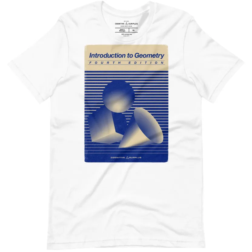 Cognitive Surplus Introduction to Geometry Graphic Tee* Unisex Graphic Tees | Math