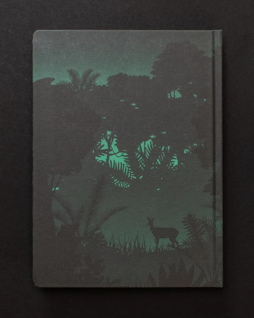 Cognitive Surplus Jungle at Night Dark Matter Black Paper Notebook by* Black Paper Notebooks | The Dark Matter