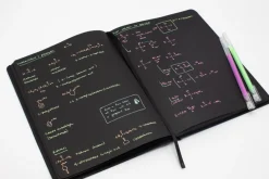Cognitive Surplus Jungle at Night Dark Matter Black Paper Notebook by* Black Paper Notebooks | The Dark Matter
