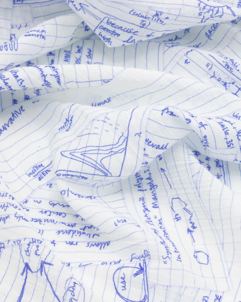 Cognitive Surplus Lab Notes Scarf* Scarves | Chemistry