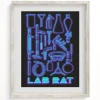Cognitive Surplus Lab Rat Museum Print | Chemistry Gift* Wall Art | Microbiology