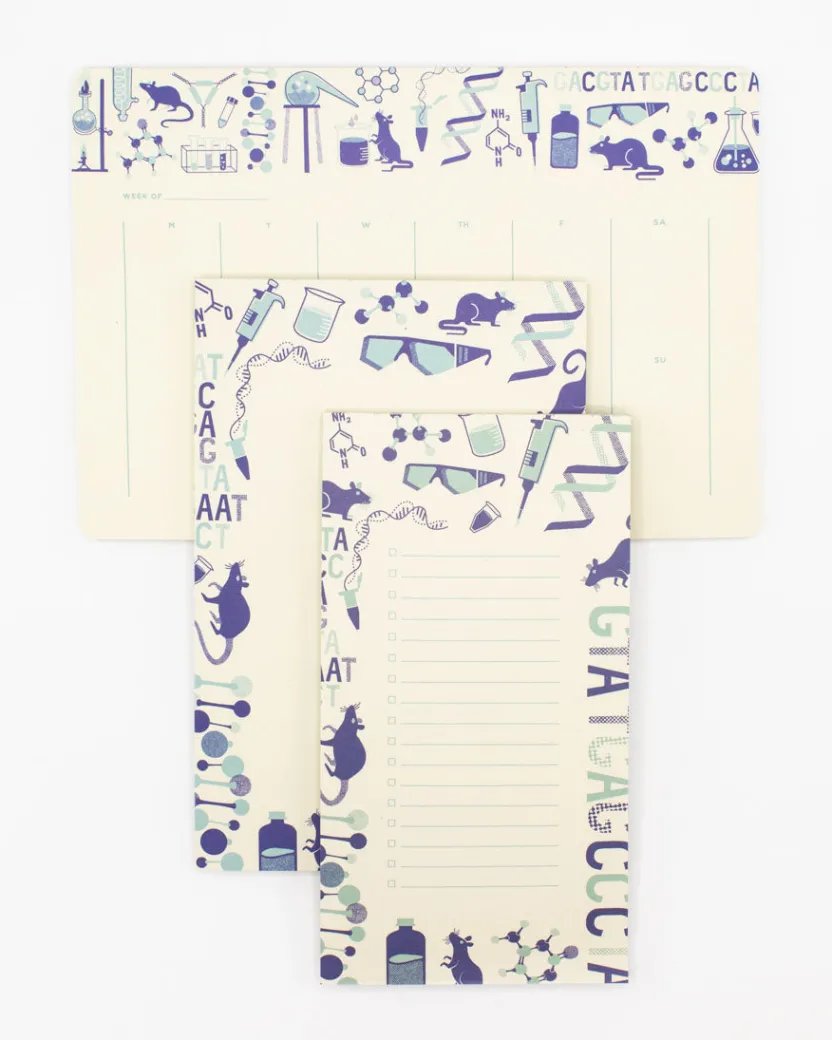 Cognitive Surplus Lab Science Notepads - Retro DNA Pad | * Notepads | Microbiology