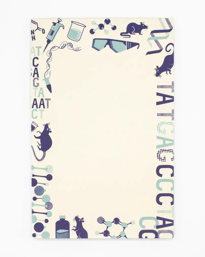 Cognitive Surplus Lab Science Notepads - Retro DNA Pad | * Notepads | Microbiology