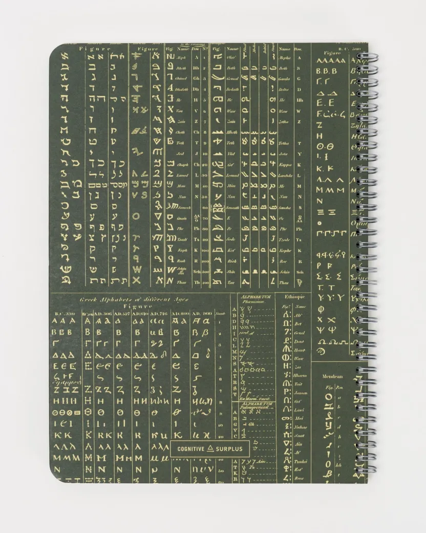 Cognitive Surplus Linguistics Spiral Notebook | * The Helix | Anthropology & Archaeology