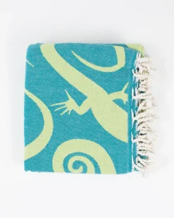 Cognitive Surplus Lizards Turkish Towel* Turkish Towels | Biology