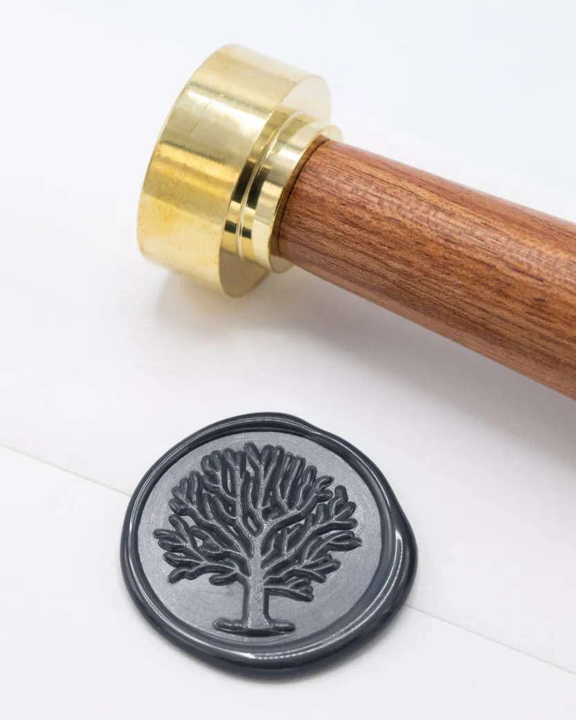 Cognitive Surplus Lone Tree Wax Seal | * Wax Stamps | Botany