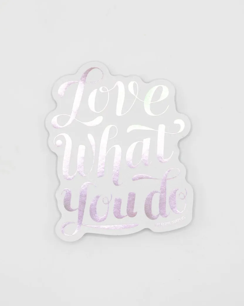 Cognitive Surplus Love What You do Sticker* Stickers