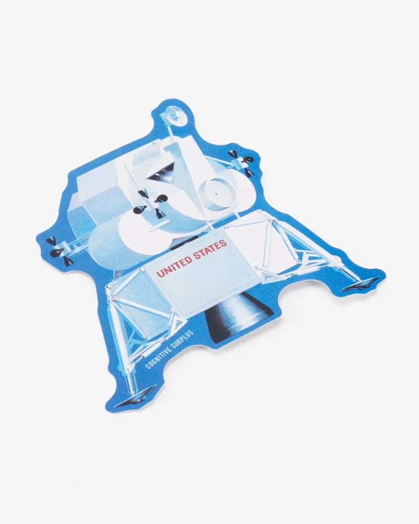 Cognitive Surplus Lunar Lander Sticker* Stickers | Astronomy