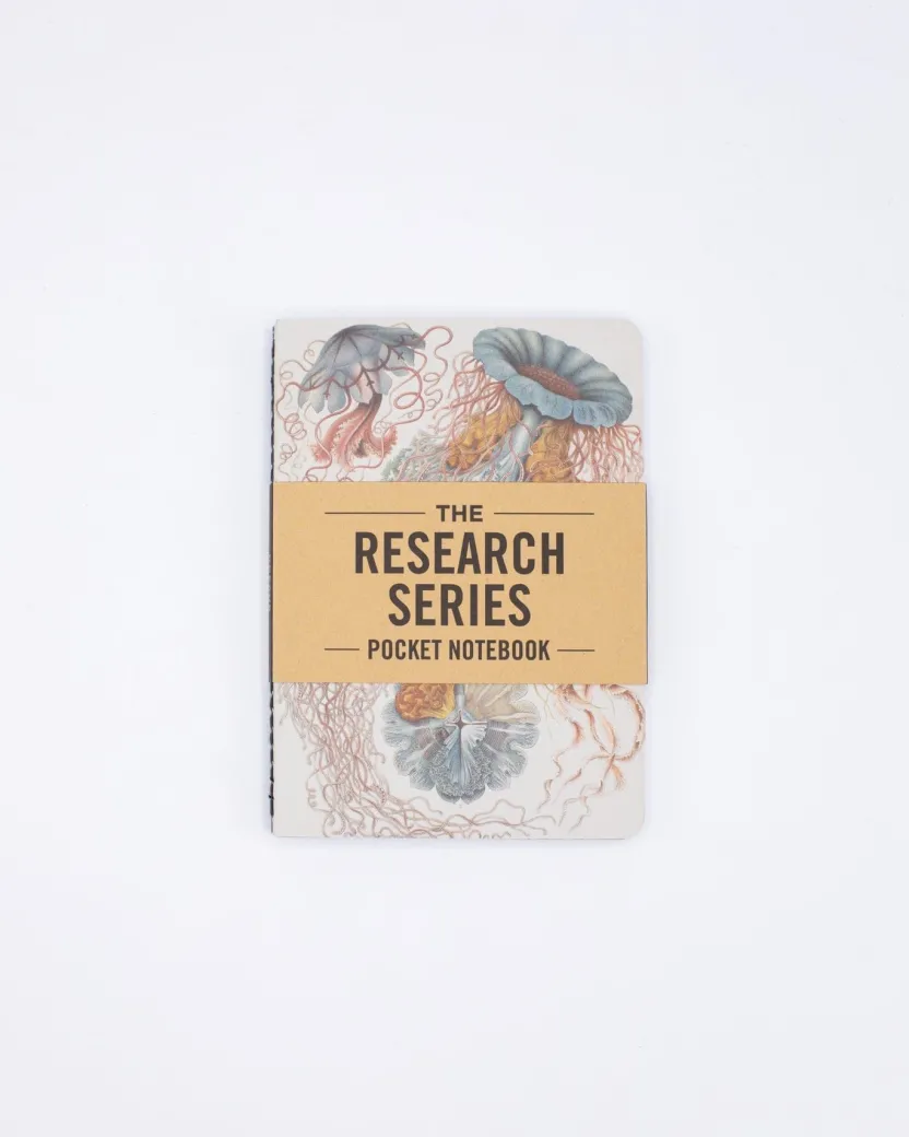 Cognitive Surplus Marine Biology Pocket Notebooks Set of 4 | Marine Biology* The Research | Marine Biology