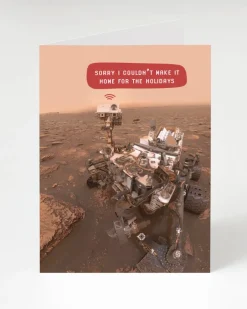 Cognitive Surplus Mars Rover Home for the Holidays - Science Holiday Card | * Greeting Cards | Astronomy
