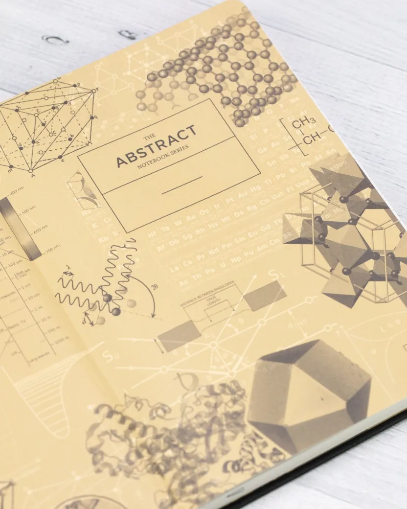 Cognitive Surplus Materials Science A5 Hardcover Notebook - Dotted Lines* The Abstract | Physics