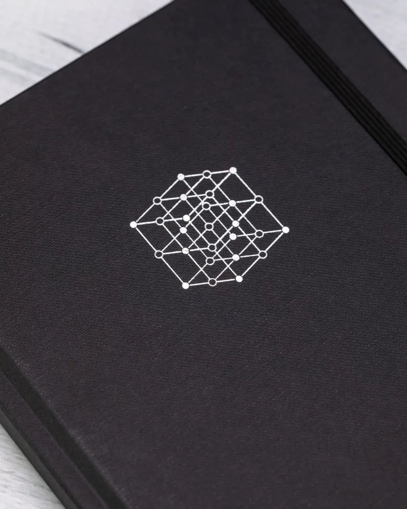Cognitive Surplus Materials Science A5 Hardcover Notebook - Dotted Lines* The Abstract | Physics