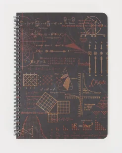 Cognitive Surplus Math Equations That Changed the World Spiral Notebook | * The Helix | Math