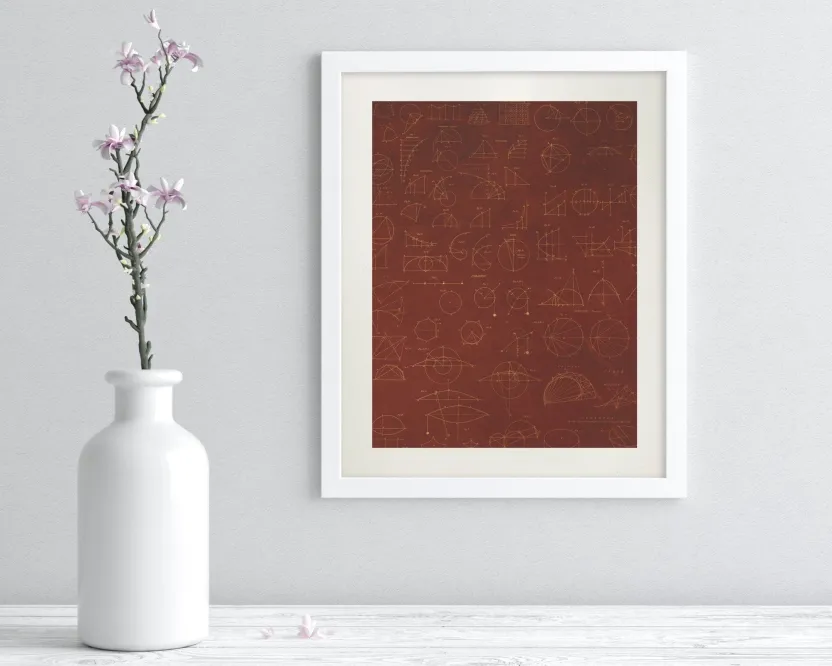Cognitive Surplus Math Museum Print* Wall Art | Physics