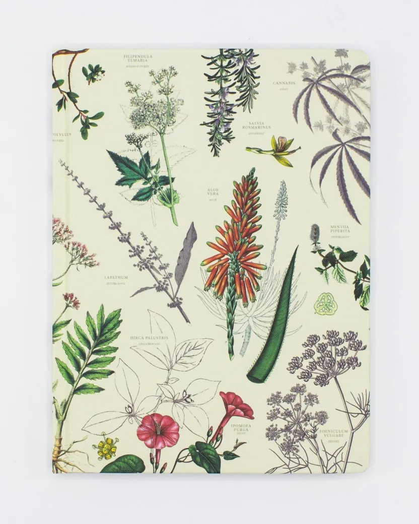 Cognitive Surplus Medicinal Botany Hardcover Notebook - Lined/Grid* The Hypothesis | Pharmacy