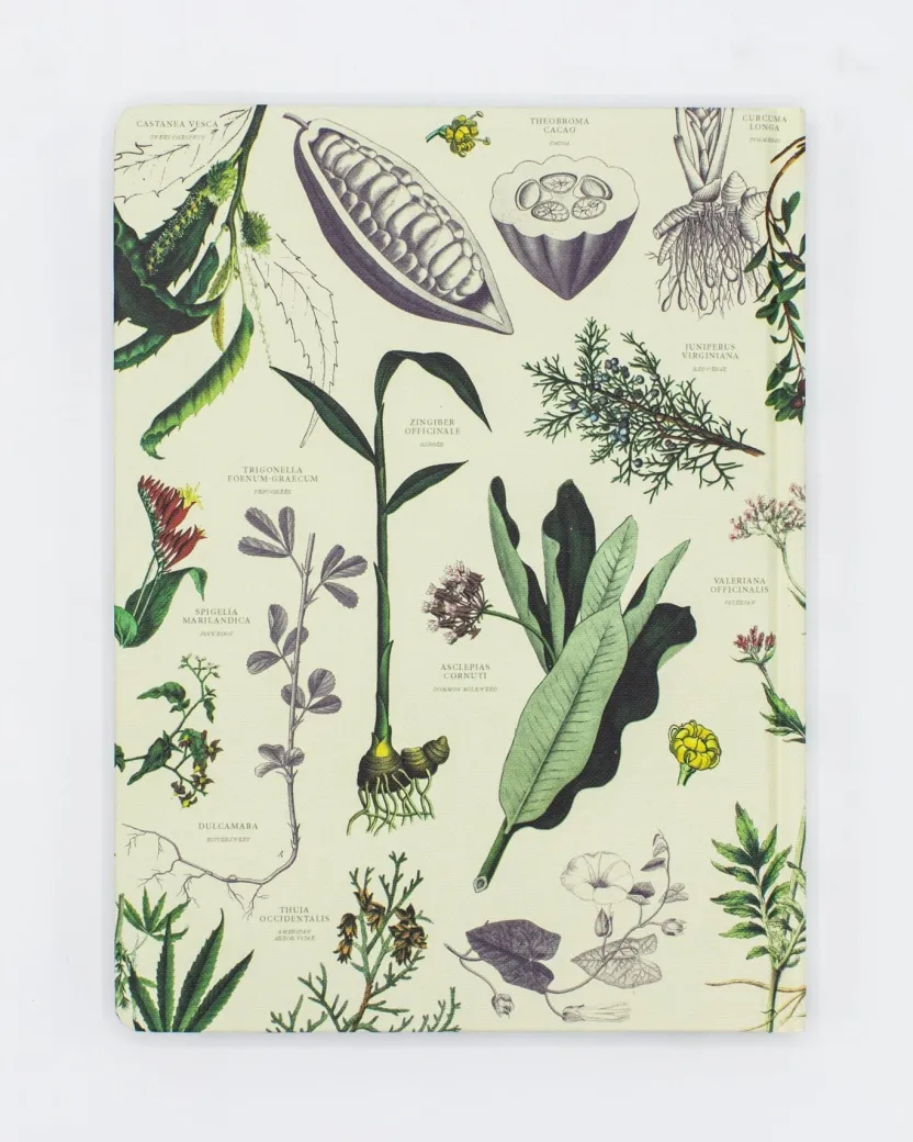 Cognitive Surplus Medicinal Botany Hardcover Notebook - Lined/Grid* The Hypothesis | Pharmacy