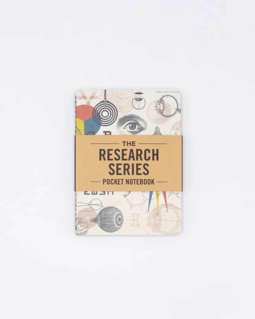 Cognitive Surplus Medicine Pocket Notebooks Set of 4 | Pharmacist Gift* The Research | Medicine