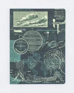 Cognitive Surplus Meteorology Softcover Notebook - Dot Grid* The Experiment | Geology + Earth Science