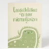 Cognitive Surplus Microorganism New Baby Card - Science Stationery | * Greeting Cards | Microbiology