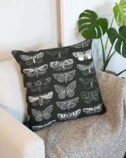 Cognitive Surplus Midnight Moth Pillow Cover* Pillow Covers | Entomology