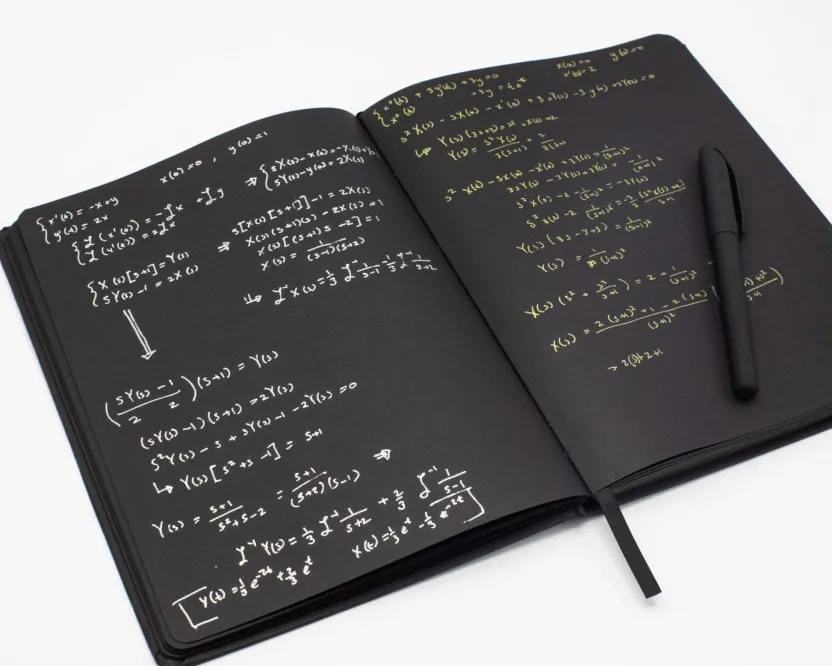 Cognitive Surplus Midnight Swampland Dark Matter Notebook* Black Paper Notebooks | The Dark Matter