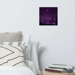 Cognitive Surplus Midnight Swampland Poster Art Print* Wall Art